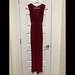 Bodycon floor length dress